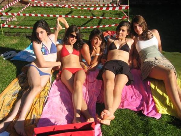 Oriana de rojo - Fotolog