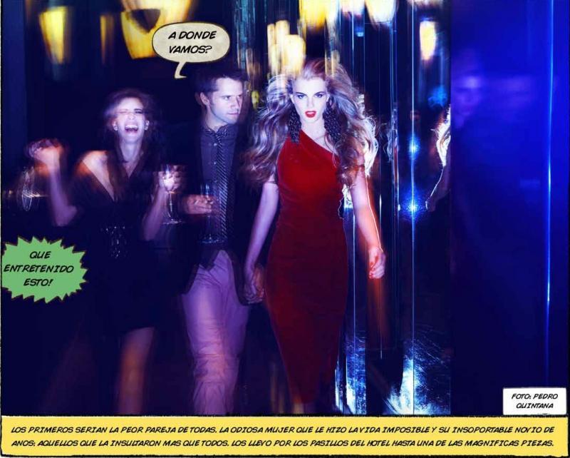 Josefina Montané en "W Pool Passion... la fotonovela"