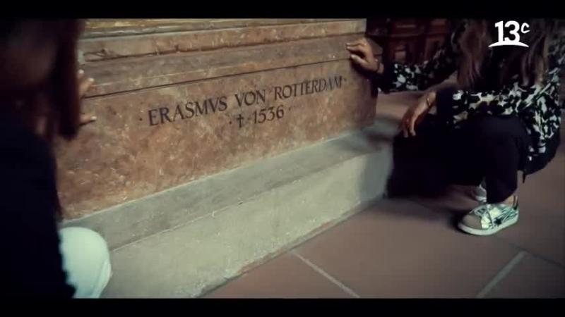 Erasmo de Rotterdam en Basilea.