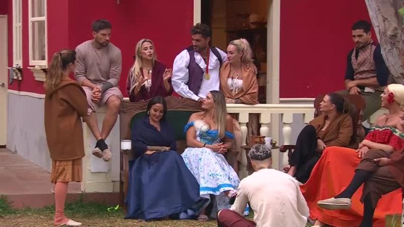 Guarén explicó el motivo de sus celos al resto de los competidores de Ganar o Servir.