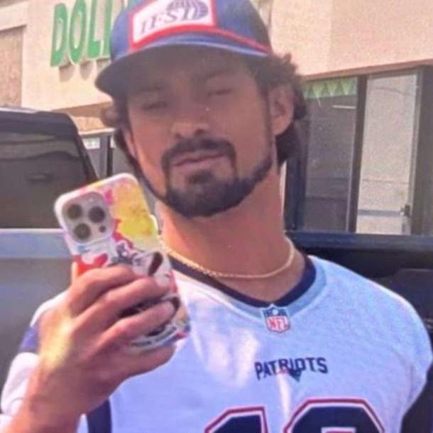 La imagen que publicó la policía de Nampa sobre el ex actor de los Power Rangers.