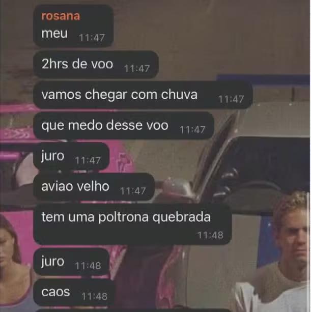 El mensaje que Rosana Santos Xavier envió antes del fatal accidente