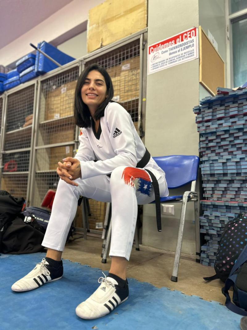 Taekwondista chilena Fernanda Aguirre