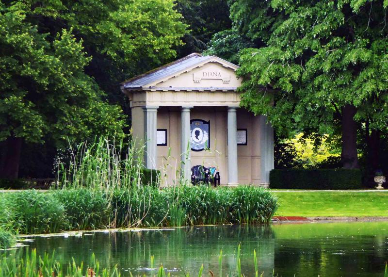 Mausoleo de Lady Di.