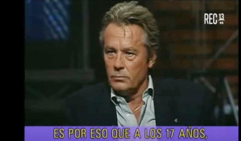 Alain Delon en Noche de Ronda 1995