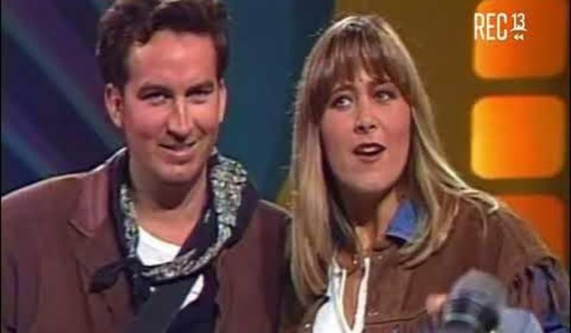 Andrea Tessa en "Más Música", 1984