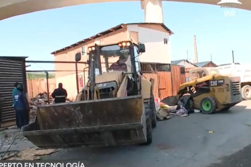 Antena robada en toma de Maipú