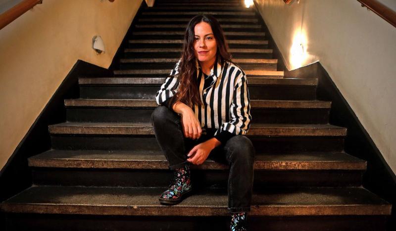 Antonia Santa María en una entrevista con el diario La Cuarta