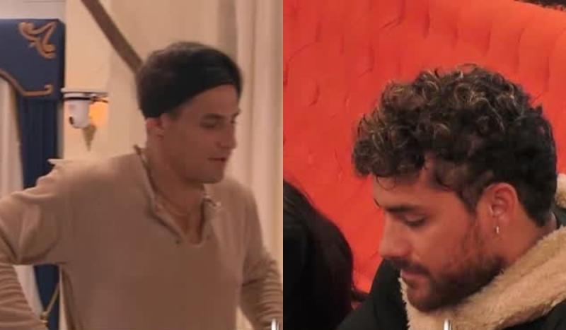 Austin y Facundo tuvieron una tensa conversación.