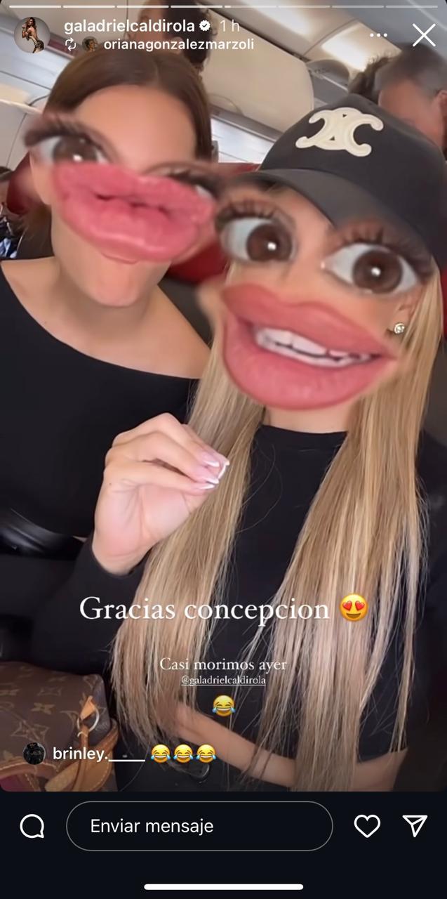 Avalancha en evento de Oriana y Gala.