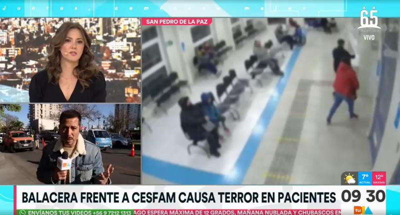 Balacera frente al Cesfam en San Pedro de la Paz genera pánico entre los pacientes