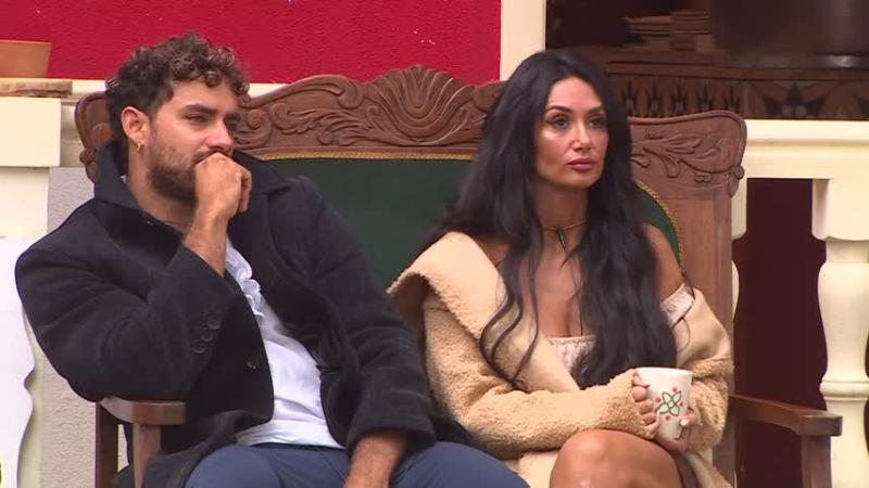 Austin Palao junto a Pamela Díaz en Ganar o Servir.