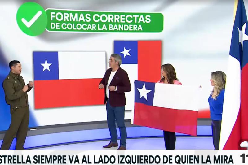 Conoce cómo instalar la bandera chilena para Fiestas Patrias