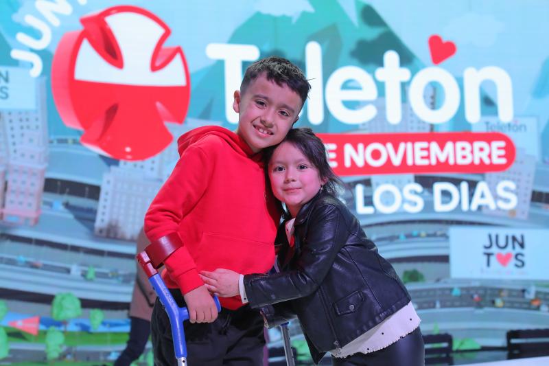 Chris Lindsay Doren, el pequeño embajador de la Teletón 2024.