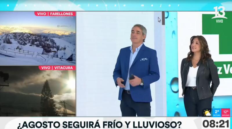Michelle Adam entregó su pronóstico sobre las temperaturas en el último mes de invierno.
