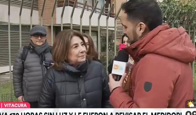 Vecinos de Vitacura están por cumplir una semana sin luz en sus hogares.