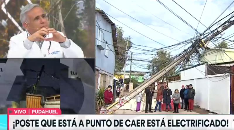 Doctor Ugarte explica las consecuencias de exponerse a altos voltajes de electricidad.