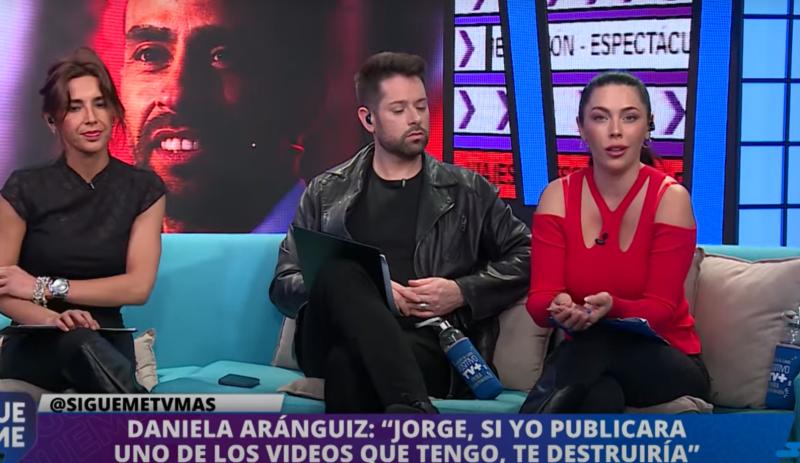 El duro descargo de Daniela Aránguiz contra Jorge Valdivia.