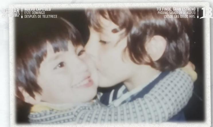 Daniel Valenzuela junto a su hermano menor, Cristóbal Valenzuela.