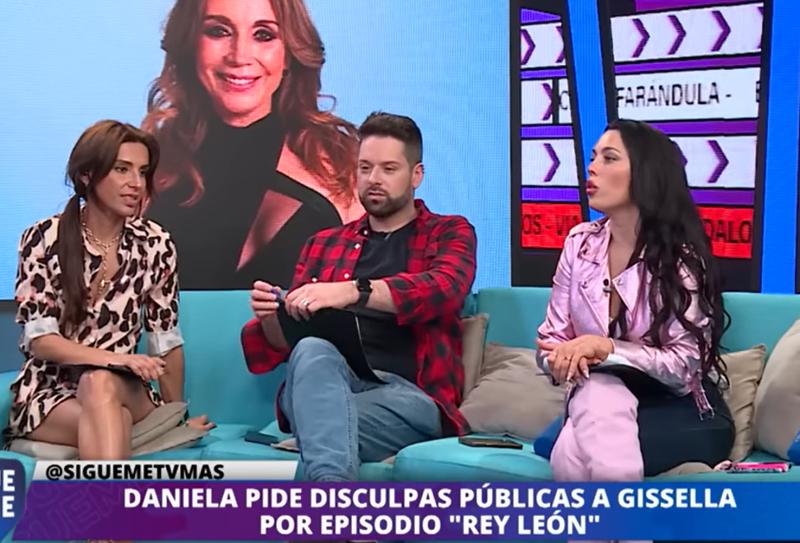 Daniela Aránguiz pidió disculpas públicas a Gissella Gallardo por episodio de "El Rey León"