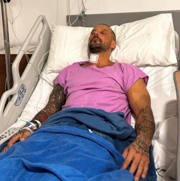 Fabricio Vasconcelos tuvo que entrar al quirófano tras accidente en motocicleta.