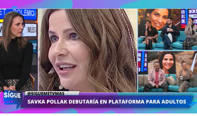 Aseguran que Savka Pollak está negociando con plataforma para adultos.