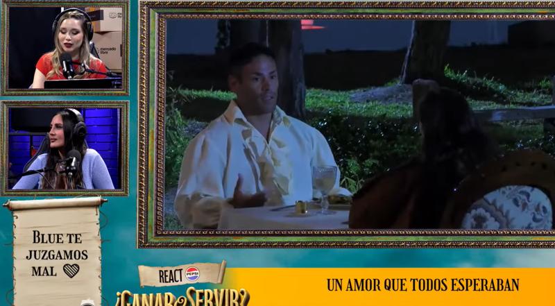 Blue Mary se refirió a su coqueteo con Claudio Valdivia dentro de Ganar o Servir.