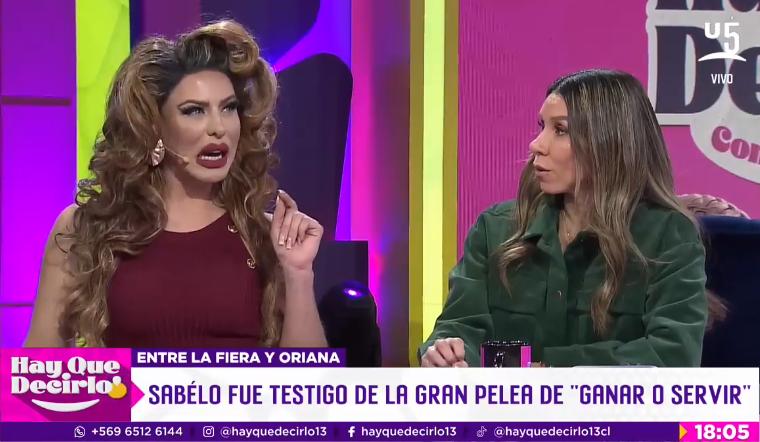 Sábelo se refirió a la pelea de Pamela Díaz y Oriana Marzoli.