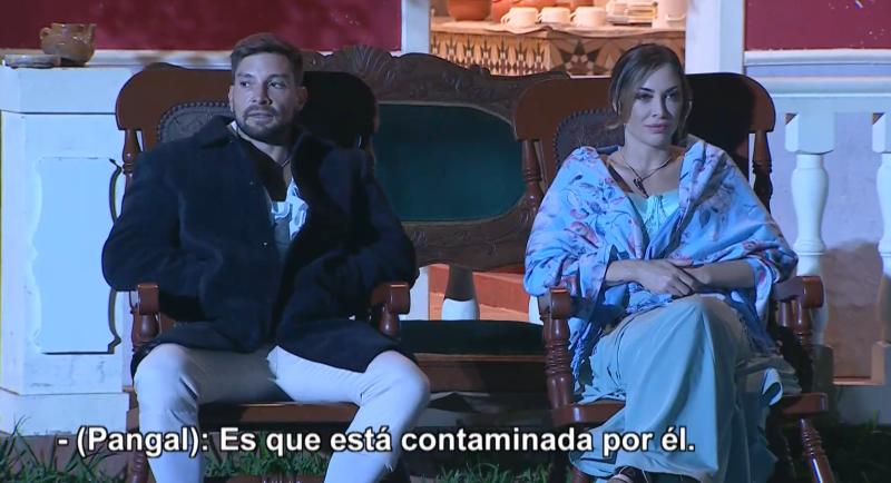 Daniela Colett y Luis Mateucci en Ganar o Servir