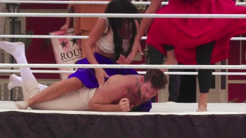 Luis Mateucci se llevó la peor parte: Faloon y Pamela aprovecharon el momento para propinarle feroz golpiza