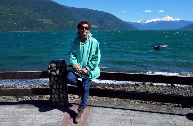 Claudio Iturra en "La ruta de la patagonia"