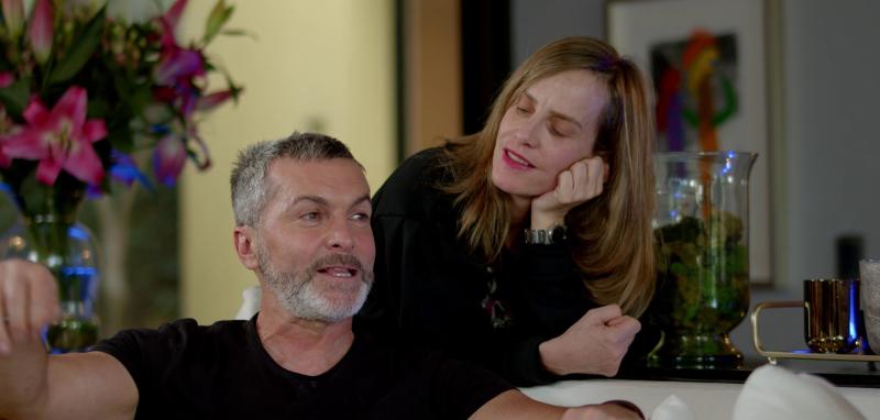 Cristián Sánchez y Diana Bolocco en “De tú a tú” de Canal 13