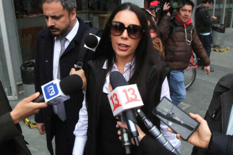 Daniela Aránguiz en la audiencia - Créditos: ATON