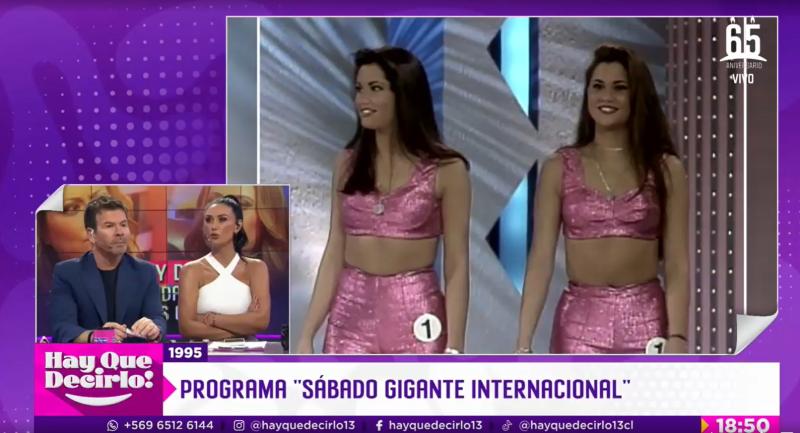 Así fue el debut televisivo de las gemelas Campos