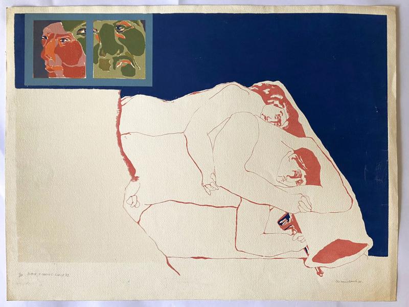 Diana y Carlos, Chile 1977.