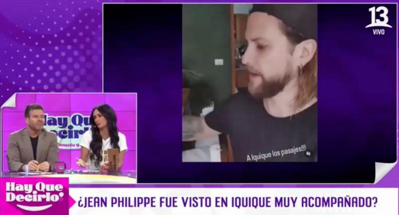 Cecilia Gutiérrez entrega detalles del nuevo romance de Jean Philippe Cretton - Hay que decirlo