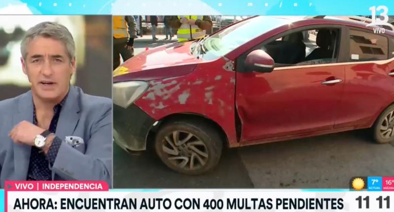 Fiscalización de tránsito: equipo de Tu Día capta vehículo con 400 multas