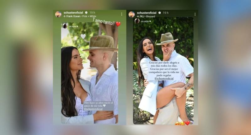 Camila Sepúlveda y Augusto Schuster - Instagram