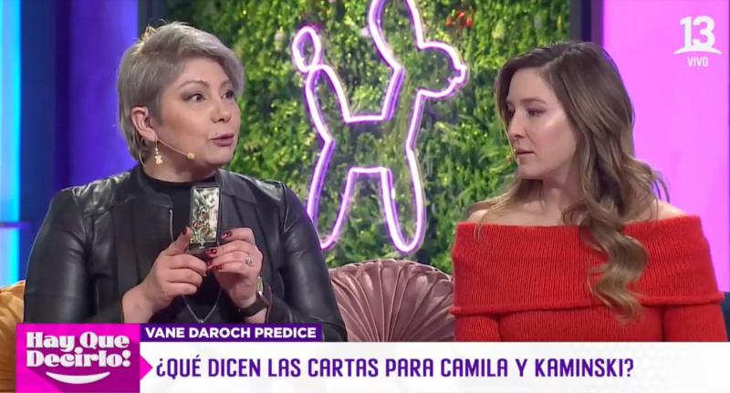 Vanessa Daroch vaticina el futuro de la relación entre Camila Andrade y Kaminski
