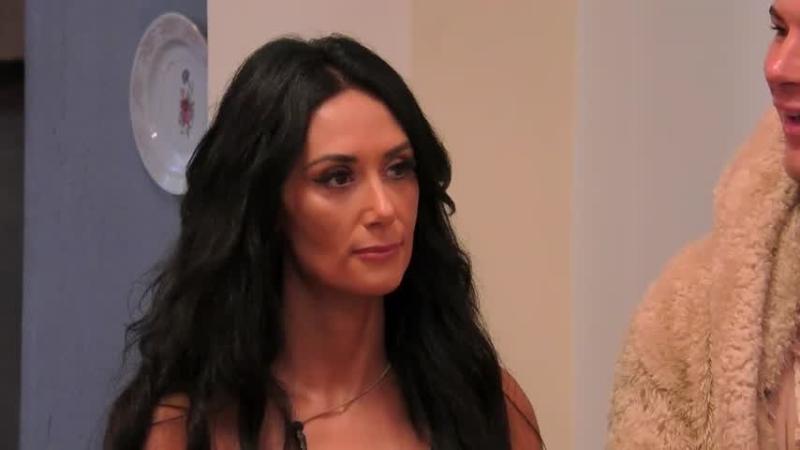 Pamela Díaz tras escuchar la decisión.