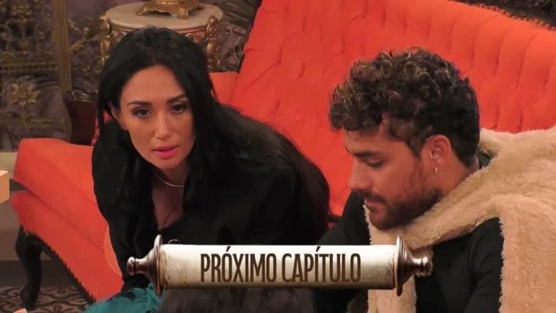 Pamela Díaz y Austin Palao en su polémica cena vip.