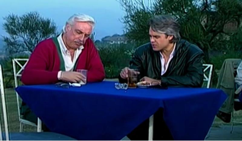 Fernando Kliche y Walter Kliche en "La Intrusa" 1989