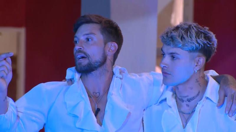 Luis Mateucci y Nicolás Solabarrieta en Ganar o Servir