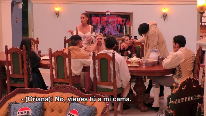 Oriana quiere que Facundo duerma con ella para que Pamela Díaz no se acerque
