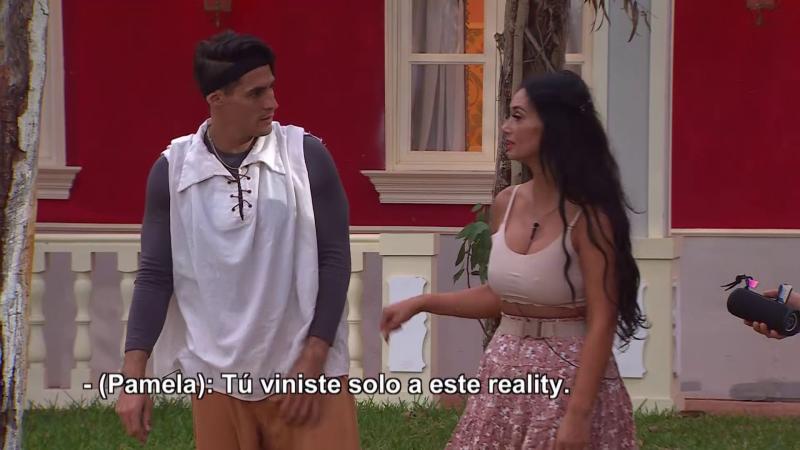 Pamela Díaz y Facundo en Ganar o Servir