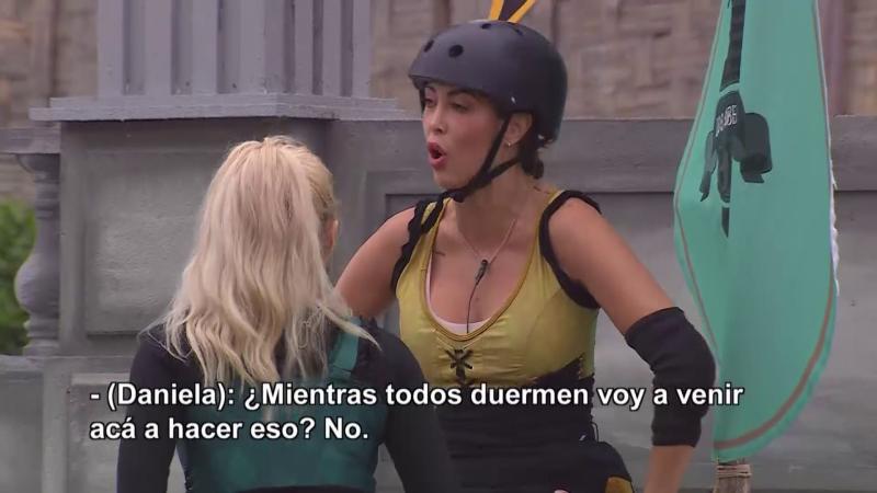 Dani se queja con Fran sobre la prueba