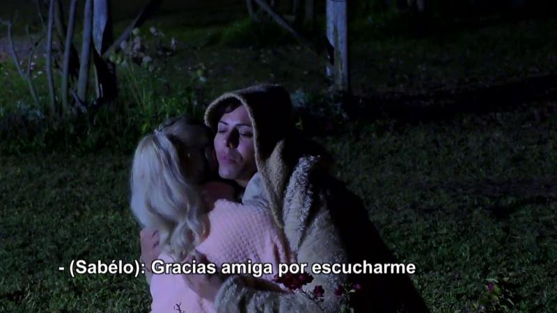 Fran y Sabélo se abrazan en Ganar o Servir