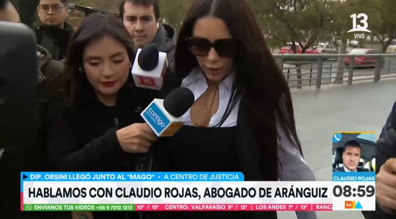 Daniela Aránguiz llega a tribunales de justicia - Tu Día