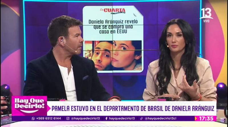 Pamela Díaz y la pregunta que la distanció por 12 años con Daniela Aránguiz