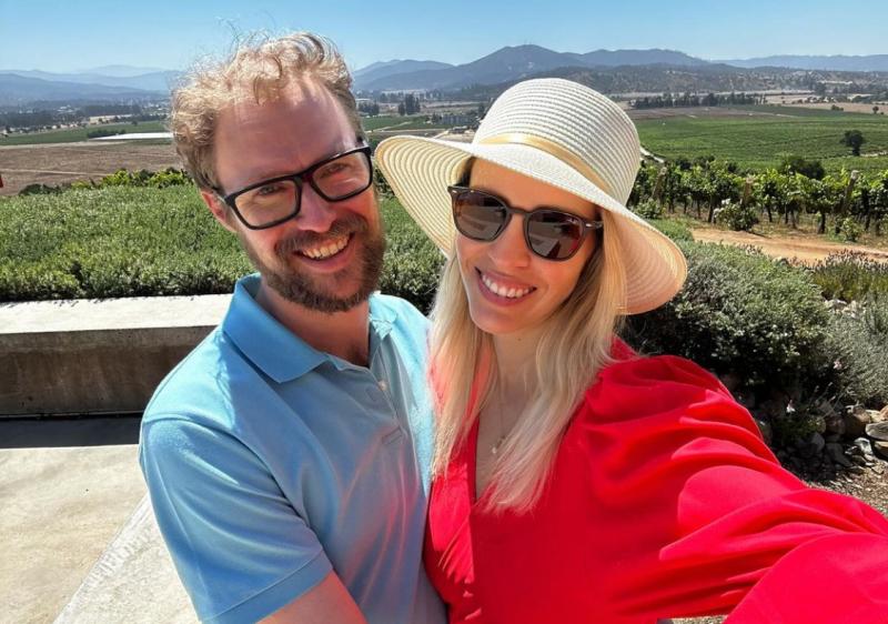 Valeria Ortega y Jonathan Lawn - Instagram